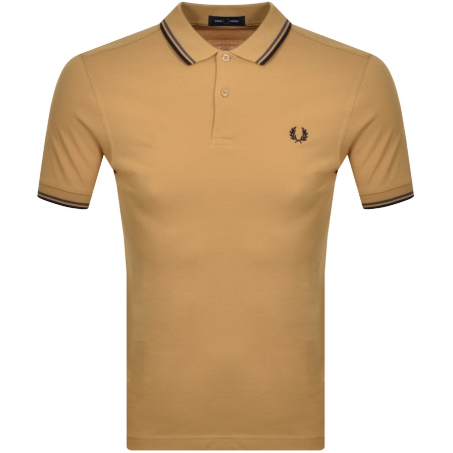 Alternative Image for ProductFred Perry Twin Tipped Polo T Shirt Yellow1